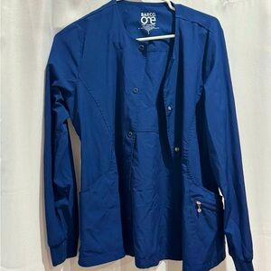 Barco Uniforms Navy Blue Scrub Top